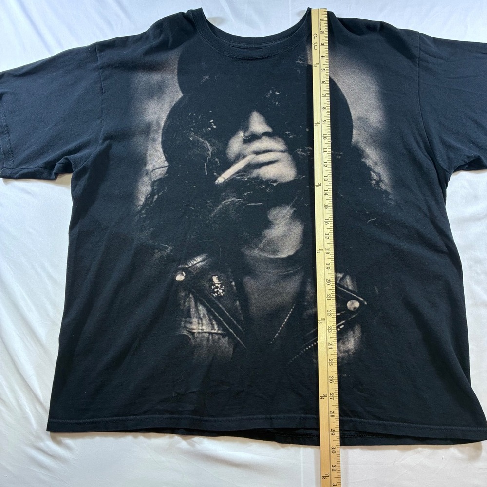 VTG 2004 Liquid Blue Slash Guns N Roses Graphic T-Shirt XXL Black Rock Tee - Picture 5 of 8